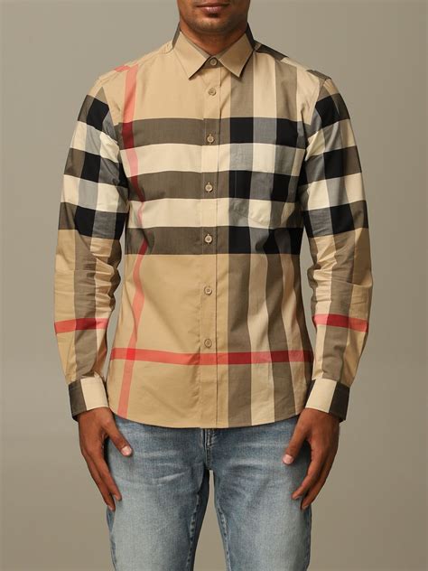 burberry men's shirts on sale|Men's Burberry Shirts .